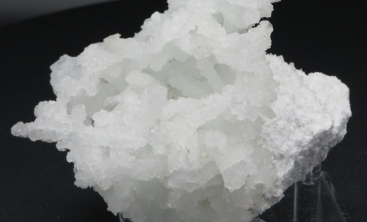 Prehnit-Röhrennest auf feinstem Quarz 164g , Aurangabad / Indien