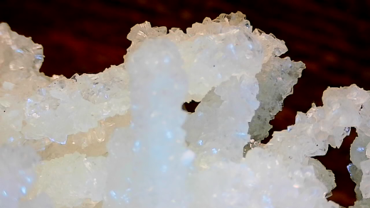 Prehnit-Röhrennest auf feinstem Quarz 164g , Aurangabad / Indien