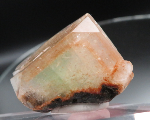 Multicolor Apophylit Phantom-Einzelkristall 40g , Jamthi / Indien!