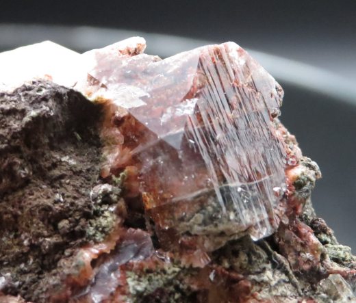 Multicolor Apophylit Phantom-Einzelkristall 53g , Jamthi / Indien!
