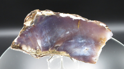 Chalcedon-Achat violettblau 492g, Sumatra / Indonesien