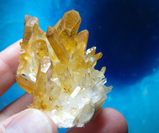 Golden Healer - Bergkristall 100g, Kolumbien