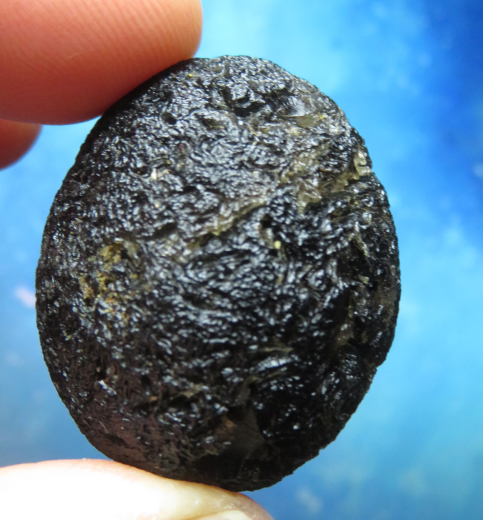 Tektit aus Indonesien 42g, Farbe: altrosa