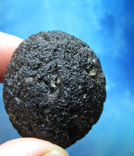 Tektit aus Indonesien 42g, Farbe: altrosa