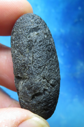 Tektit aus Indonesien 24g, Farbe: graugrün