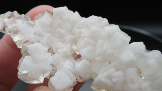 Chabasit in 2 Wuchsformen!, fluoreszierend, Pakistan