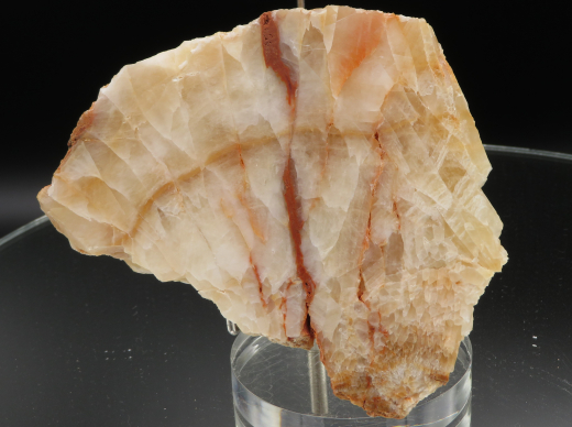 Calcit Sinter poliertes Endstück, 329g, Mallorca