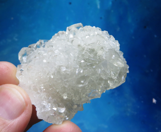 Chabasit in 2 Wuchsformen!, fluoreszierend, Pakistan