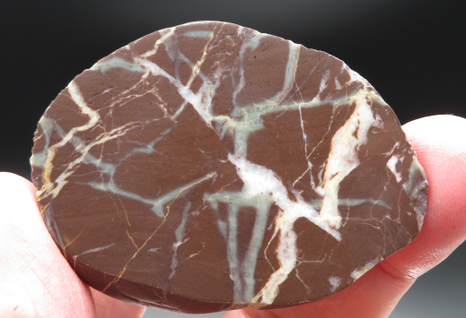 Brekzien Paar in aphyrischem Vulkanit, Ostsee / Deutschland