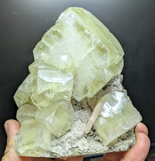 Apophyllit, großes Ausstellungsstück 1056g!, Jalgaon / Indien