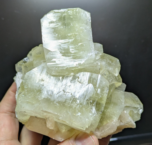 Apophyllit, großes Ausstellungsstück 1056g!, Jalgaon / Indien