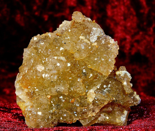 Fluorit gelb, Marienschacht/Wölsendorf/Deutschland