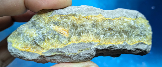 Realgar-Calcit Eclipse Bumblebee-Jaspis (3), Jawa/Indonesien