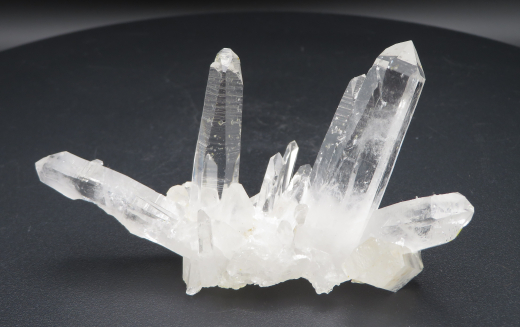 Glasklare Bergkristallstufe aus Kolumbien (1), Spitzenqualität!!!