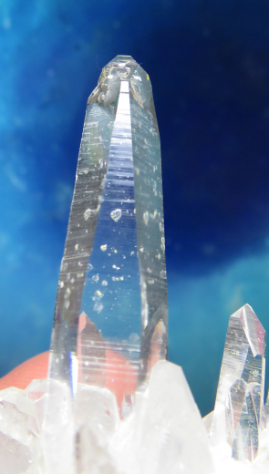 Glasklare Bergkristallstufe aus Kolumbien (1), Spitzenqualität!!!