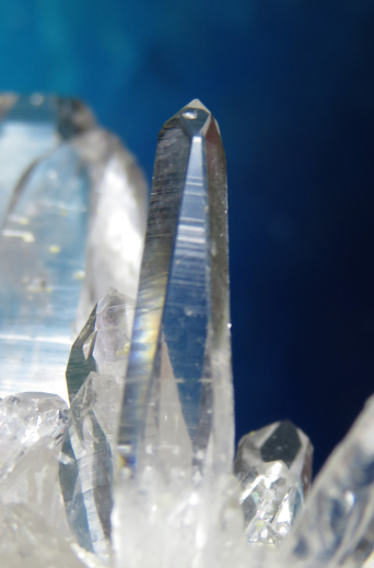 Glasklare Bergkristallstufe aus Kolumbien (1), Spitzenqualität!!!