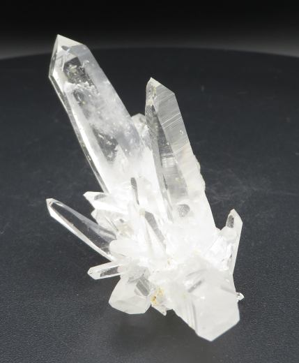 Glasklare Bergkristallstufe aus Kolumbien (1), Spitzenqualität!!!