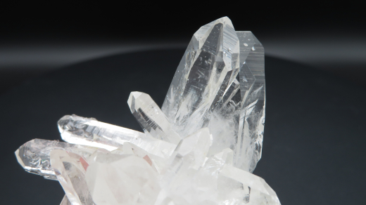 Glasklare Bergkristallstufe aus Kolumbien (3), Spitzenqualität!!!