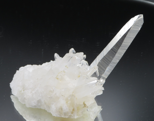 Glasklare Bergkristallstufe aus Kolumbien (4), Spitzenqualität!!!