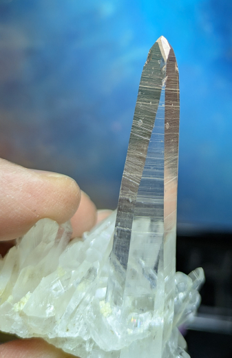 Glasklare Bergkristallstufe aus Kolumbien (4), Spitzenqualität!!!