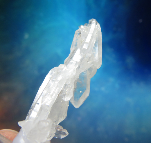 Fadenquarz Bergkristall 4,5cm, Pakistan