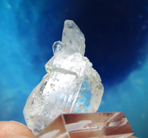 Fadenquarz Bergkristall 3,5cm, Pakistan