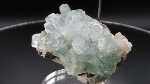 Fluorapophyllit-(K) Discokugel, Rahuri/Indien