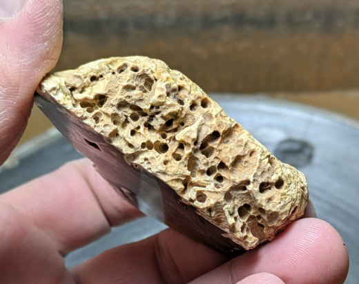 Skolezit-Achat 130g, Sumatra / Indonesien