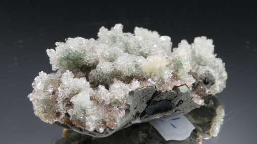 Korallenbank aus Heulanditkristallen! mehrfarbig, Pakistan