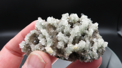 Korallenbank aus Heulanditkristallen! mehrfarbig, Pakistan