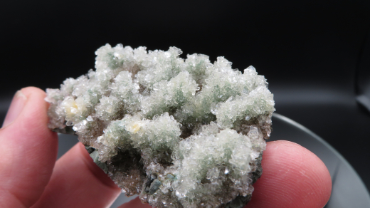 Korallenbank aus Heulanditkristallen! mehrfarbig, Pakistan