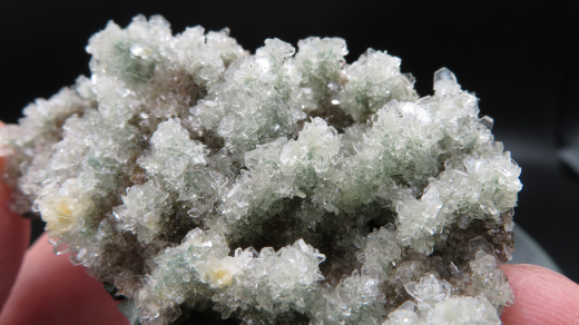 Korallenbank aus Heulanditkristallen! mehrfarbig, Pakistan