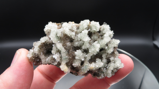 Korallenbank aus Heulanditkristallen! mehrfarbig, Pakistan