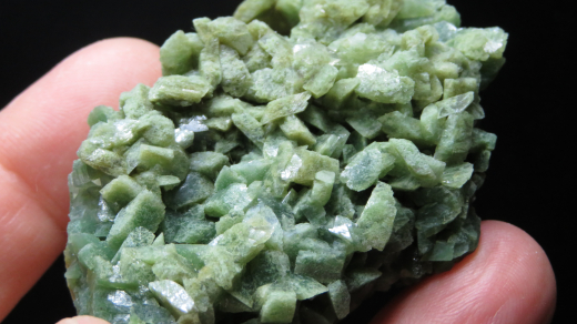 grüner Heulandit, 103g, Gangapur/ Indien