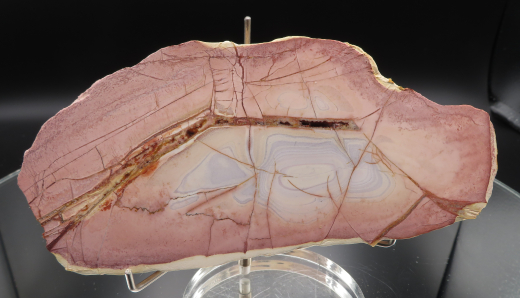 Jaspis Endstück poliert, 218g, Sumatra / Indonesien