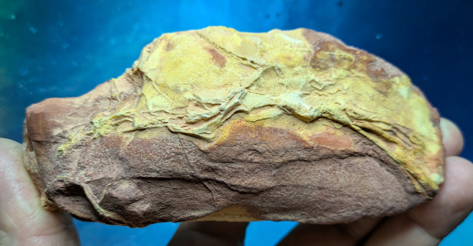 Jaspis Endstück poliert, 218g, Sumatra / Indonesien