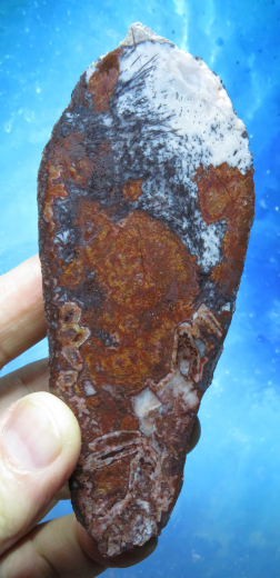 Calcit-Achat, 252g, Mammendorf/Sachsen-Anhalt/Deutschland