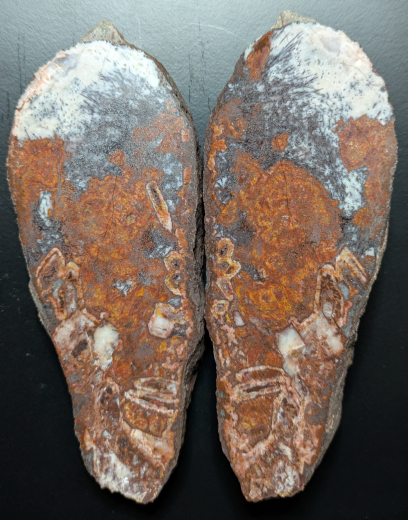 Calcit-Achat, 228g, Mammendorf/Sachsen-Anhalt/Deutschland