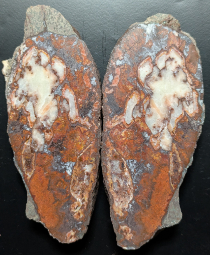 Calcit-Achat, 268g, Mammendorf/Sachsen-Anhalt/Deutschland