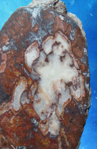 Calcit-Achat, 268g, Mammendorf/Sachsen-Anhalt/Deutschland