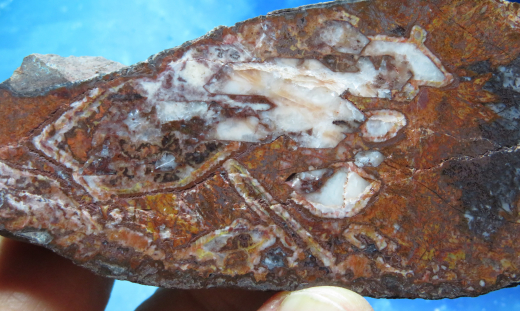 Calcit-Achat, 268g, Mammendorf/Sachsen-Anhalt/Deutschland