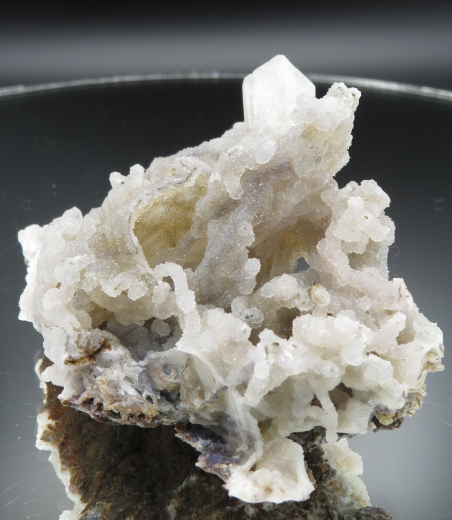 Skulpturale Chalcedon-Stufe der besonderen Art! 136g, Chandwad /Indien