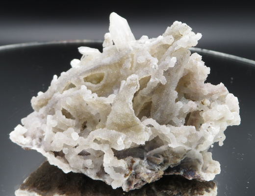 Skulpturale Chalcedon-Stufe der besonderen Art! 136g, Chandwad /Indien