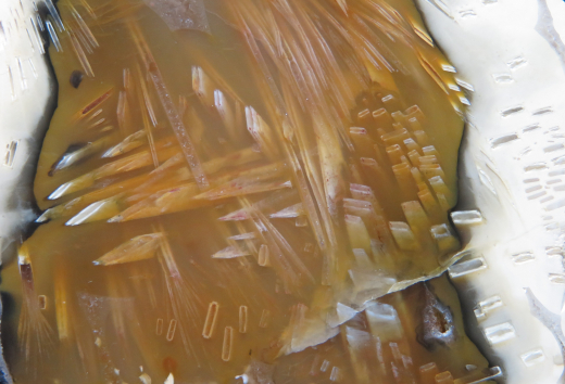 Skolezit-Achat 215g, Sumatra / Indonesien, RRR!!!