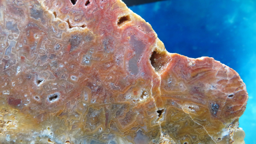 Große Achat Pseudomorphose !!! Endstück, 1197g, Sumatra / Indonesien