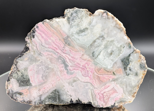 Rhodochrosit Achat Brekzie!!!, 1470g, Sumatra / Indonesien