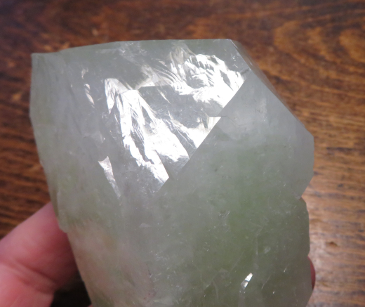 Apophyllit, großer Einzelkristall 450g!, Jalgaon / Indien