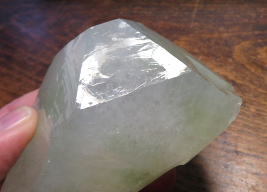 Apophyllit, großer Einzelkristall 450g!, Jalgaon / Indien