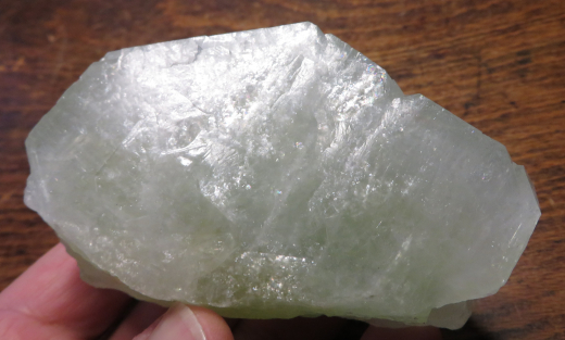 Apophyllit, großer Einzelkristall 450g!, Jalgaon / Indien