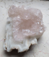 Seltener rosa Apophyllit auf Chalcedon 304g, Sakwa / Indien !!!